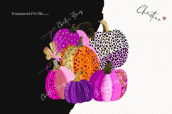 Preppy Chic Gourds Clipart | Halloween Png Product Image 2