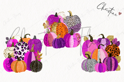 Preppy Chic Gourds Clipart | Halloween Png Product Image 3
