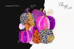 Preppy Chic Gourds Clipart | Halloween Png Product Image 2