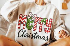 Merry Christmas PNG, Holiday PNG, Christmas Tree PNG, Santa Product Image 2
