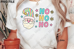 Retro Merry Christmas Dog Png Product Image 2