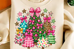 Preppy Christmas Tree PNG Product Image 2