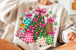 Preppy Christmas Tree PNG Product Image 3