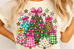 Preppy Christmas Tree PNG Product Image 4
