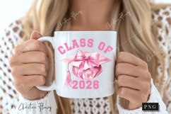 Preppy Varsity Class Of Senior 2026 PNG | Graduation PNG Product Image 2