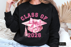 Preppy Varsity Class Of Senior 2026 PNG | Graduation PNG Product Image 6
