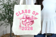 Preppy Varsity Class Of Senior 2026 PNG | Graduation PNG Product Image 7