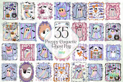 Preppy Coquette Ghost Png Product Image 1