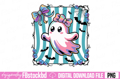 Preppy Coquette Iridescent Ghost Png Product Image 1