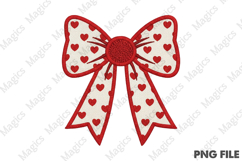 Preppy Coquette Valentine PNG Product Image 1