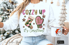 Faux Embroidery Cozy Season PNG Product Image 5