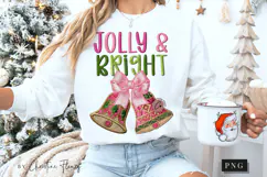 Faux Embroidery Jolly & Bright PNG Product Image 5