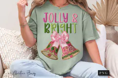Faux Embroidery Jolly & Bright PNG Product Image 9