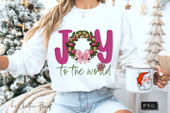 Faux Embroidery Joy The The World PNG Product Image 5