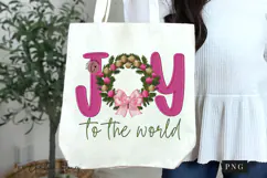 Faux Embroidery Joy The The World PNG Product Image 6