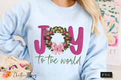 Faux Embroidery Joy The The World PNG Product Image 7