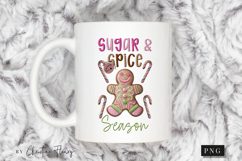 Faux Embroidery Gingerbread Man PNG Product Image 2