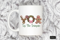Faux Embroidery Tis The Season PNG Product Image 2