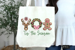 Faux Embroidery Tis The Season PNG Product Image 7