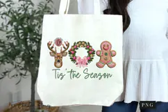 Faux Embroidery Tis The Season PNG Product Image 7