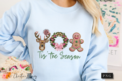 Faux Embroidery Tis The Season PNG Product Image 8