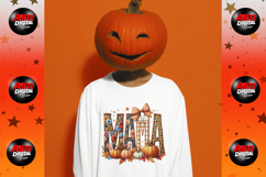 Preppy Floral Fall Mama PNG, Fall PNG Product Image 8