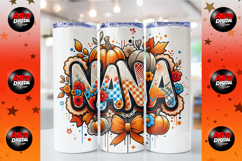 Preppy Floral Fall Mama PNG, Fall PNG Product Image 4