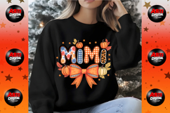 Preppy Floral Fall Mama PNG, Fall PNG Product Image 10