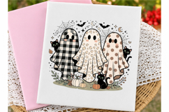 Preppy Ghost and Black Cat PNG Product Image 3