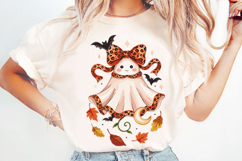 Preppy Ghost Boo Png Product Image 1