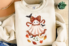 Preppy Ghost Boo Png Product Image 3
