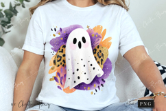 Halloween Ghost Preppy PNG Product Image 3