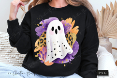 Halloween Ghost Preppy PNG Product Image 6