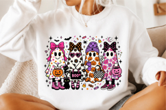 Preppy Ghost Halloween PNG Product Image 3