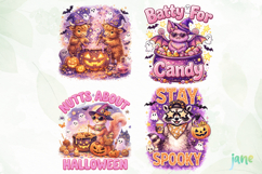 Preppy Ghost Halloween PNG Product Image 1