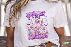 Preppy Ghost Halloween PNG Product Image 5