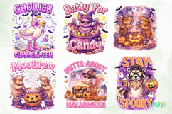 Preppy Ghost Halloween Png Sublimation Product Image 8