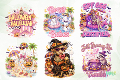 Preppy Ghost Halloween Png Sublimation Product Image 7