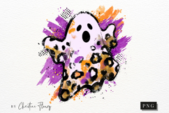 Halloween Preppy Ghost PNG Product Image 4