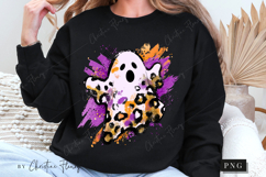 Halloween Preppy Ghost PNG Product Image 6