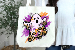 Halloween Preppy Ghost PNG Product Image 7