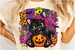 Trendy Preppy Ghost PNG, Cute Halloween PNG Product Image 2