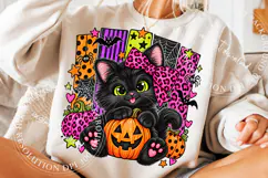 Trendy Preppy Ghost PNG, Cute Halloween PNG Product Image 5