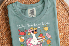 Last Day of School Teacher Goose SVG PNG Silly Goose Teacher Product Image 4
