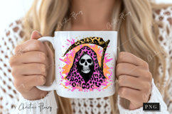 Preppy Halloween Grim Reaper PNG Product Image 2