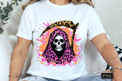 Preppy Halloween Grim Reaper PNG Product Image 3