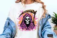Preppy Halloween Grim Reaper PNG Product Image 5