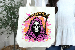 Preppy Halloween Grim Reaper PNG Product Image 6