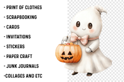 Preppy Halloween Clipart Png Product Image 2