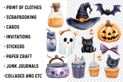 Preppy Halloween Clipart Png Product Image 2